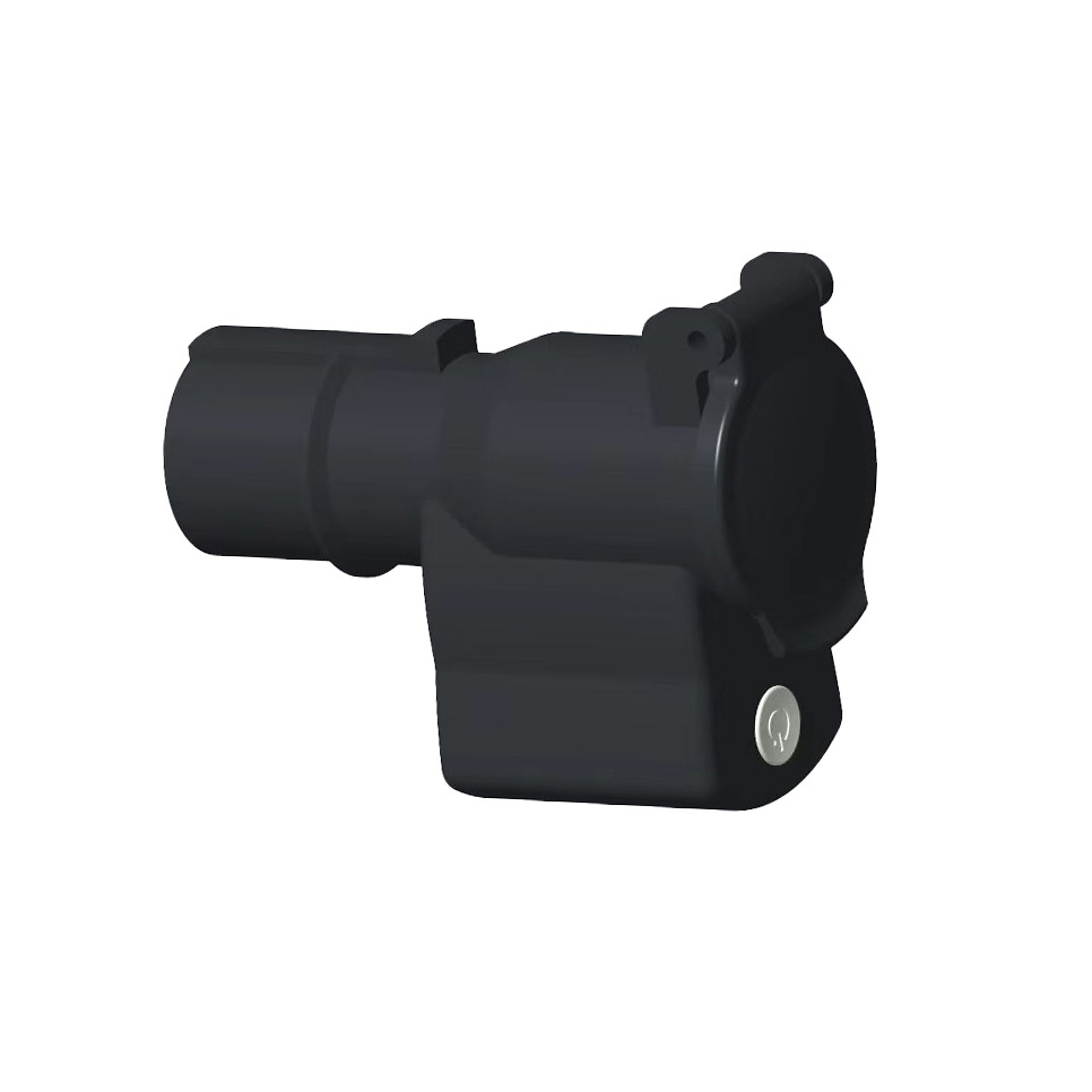 Hendo 7-Pin Round Wireless Transmitter — 150ft. Transmission Distance, FCC Radio Signal, Model# EL7PASF